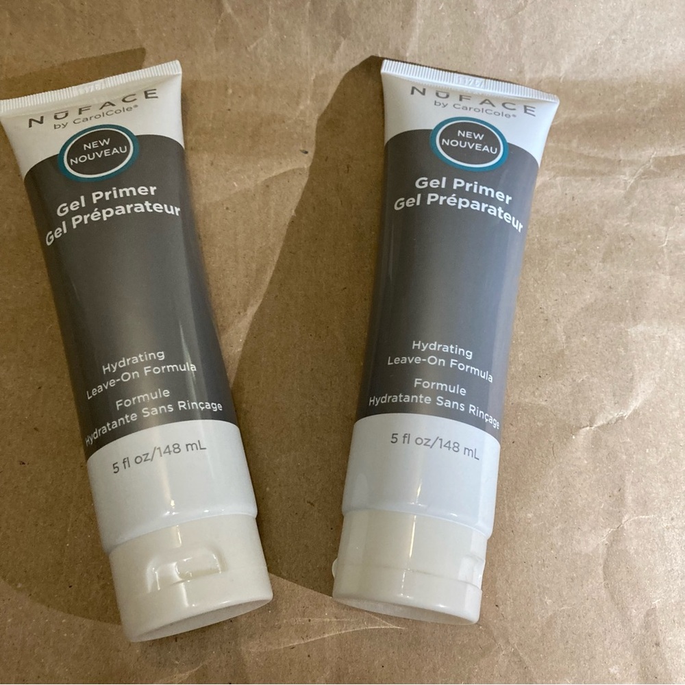 2 x NuFace gel primer hydrating leave on formula (EXP 2024/6)